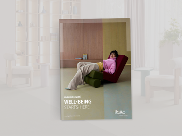 Marmoleum brochure cover